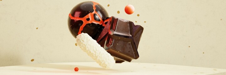 chocolate fusion confectionery art