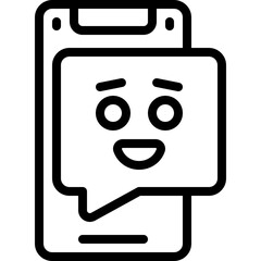 Send Happy Message Icon