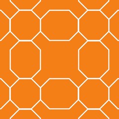 seamless pattern with hexagons