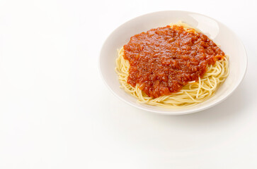 ミートソーススパゲッティ