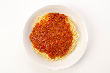 ミートソーススパゲッティ
