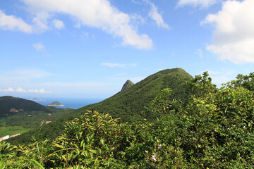  the landscape of high junk peak hike, hong kong  25 June 2011