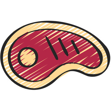 Cooked Steak Icon