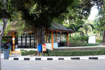 kids learning center in the public park