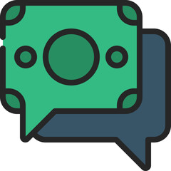 Money Discussion Icon