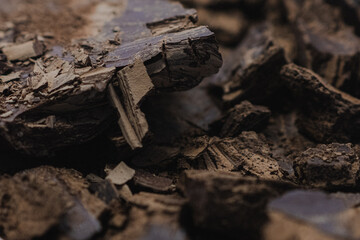 Bar of craft chocolate