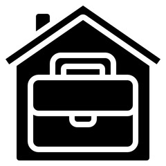 Work At Home Icon