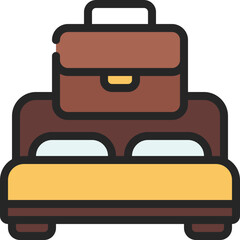 Bedtime Working Icon