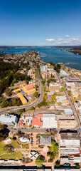 Naklejka premium D Gosford DTown 2 bay vert pan