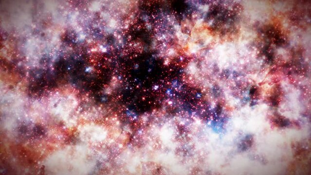 Seamless Loop of Flight Through the Big Bang Nebula