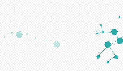 Medicine Atom Vector Transparent Background.