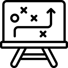 Whiteboard Planning Icon