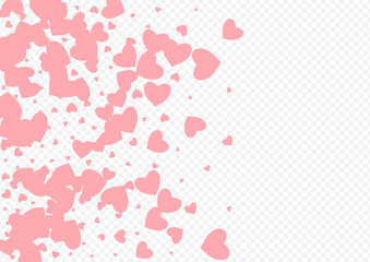 Maroon Color Hearts Vector Transparent Backgound.