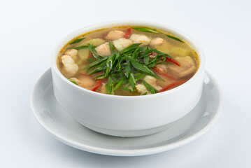 chicken soup with vegetables