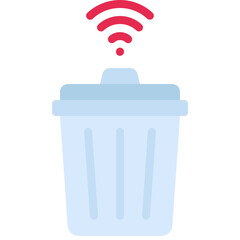 Smart Waste Bin Icon