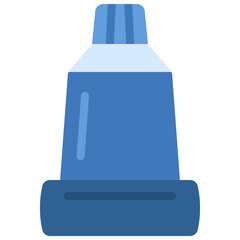 Rolled Up Toothpaste Icon