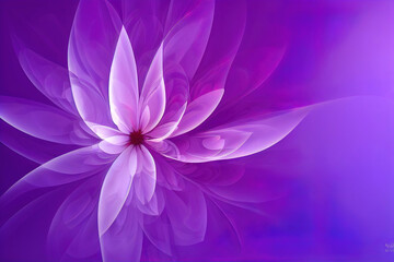 Fototapeta premium Abstract pink purple floral background, zen aromatherapy massage yoga background, digital illustration, digital painting, cg artwork, realistic illustration, 3d render