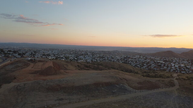 Namibia Informal Settlement Scenery