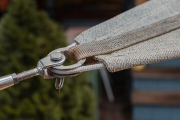 Windproof adjustable camping stop buckles, awning rope, pulley, ratchet hanger, tent tensioner, pulley, rope, buckle, clasp