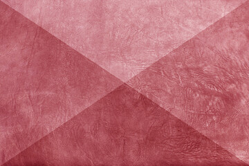 Beautiful red background with leather texture