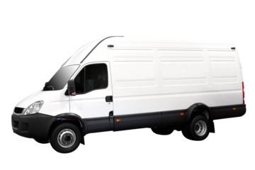 transport van transparent