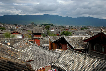 Fototapeta na wymiar the Old Town of Lijiang.