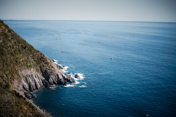Coast of the sea Cinque Terre