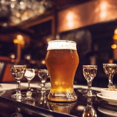 eiskaltes Bier