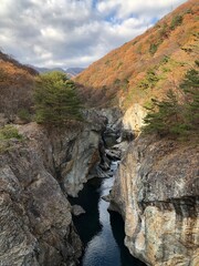 river in the mountains