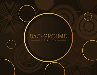 Abstract background with circles. Abstract background vector illustration. Background vector design pattern. 