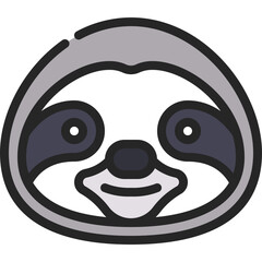 Fototapeta premium Sloth Icon