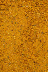 macro texture curry spices