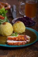 bavarian roasted pork