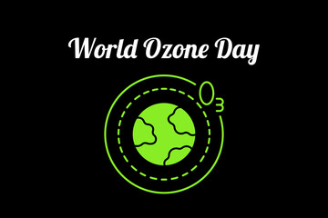 World ozone day - obrazy, fototapety, plakaty