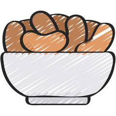 Nuts Bowl Icon
