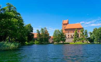 Naklejka na ściany i meble Trakai castle