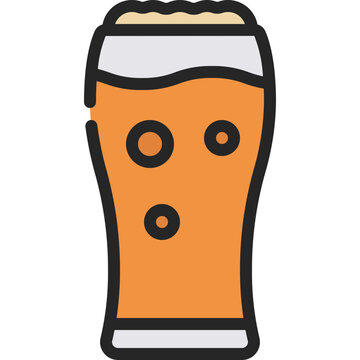 Tall Beer Glass Icon