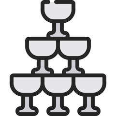Glass Stack Icon