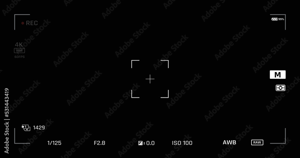 Wall mural camera user interface 002