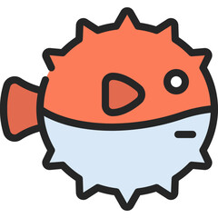 Puffer Fish Icon
