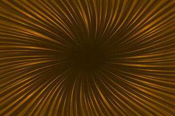 Gold color dynamic motion on black background. Modern abstract gold background.Futuristic gold pattern for banner or poster design background concept.