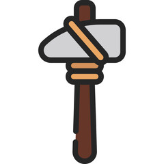 Caveman Hammer Icon