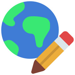 Edit Earth Icon