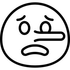 Lying Icon