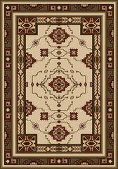 Persian carpet original design, tribal vector texture. Ethnic geometry, Aztec,
