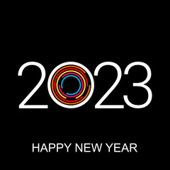 2023 - happy new year 2023 background	