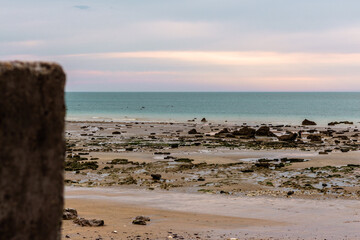 La plage de Saussemare, Sotteville sur Mer, 