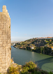 Belvédère du pont Dom luis, Porto, Portugal