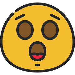 Fototapeta premium Shocked Icon