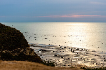La plage de Saussemare, Sotteville sur Mer, 